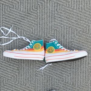 Colorful High-Top Sneakers Sock101